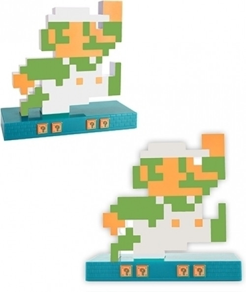 Image of Super Mario Retro Alarm Clock - Luigi