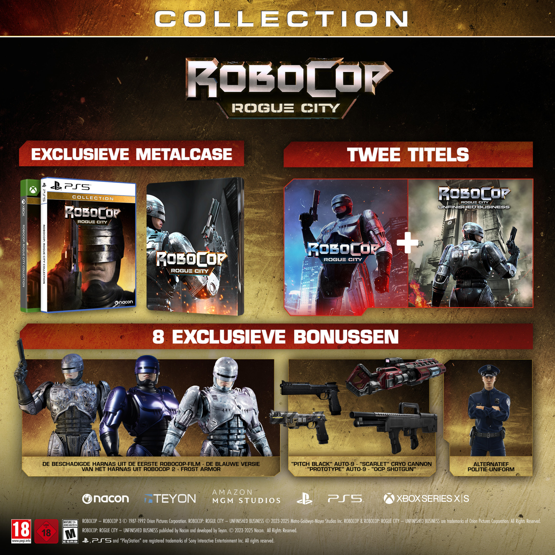 Nacon Robocop: Rogue City Collector's Edition