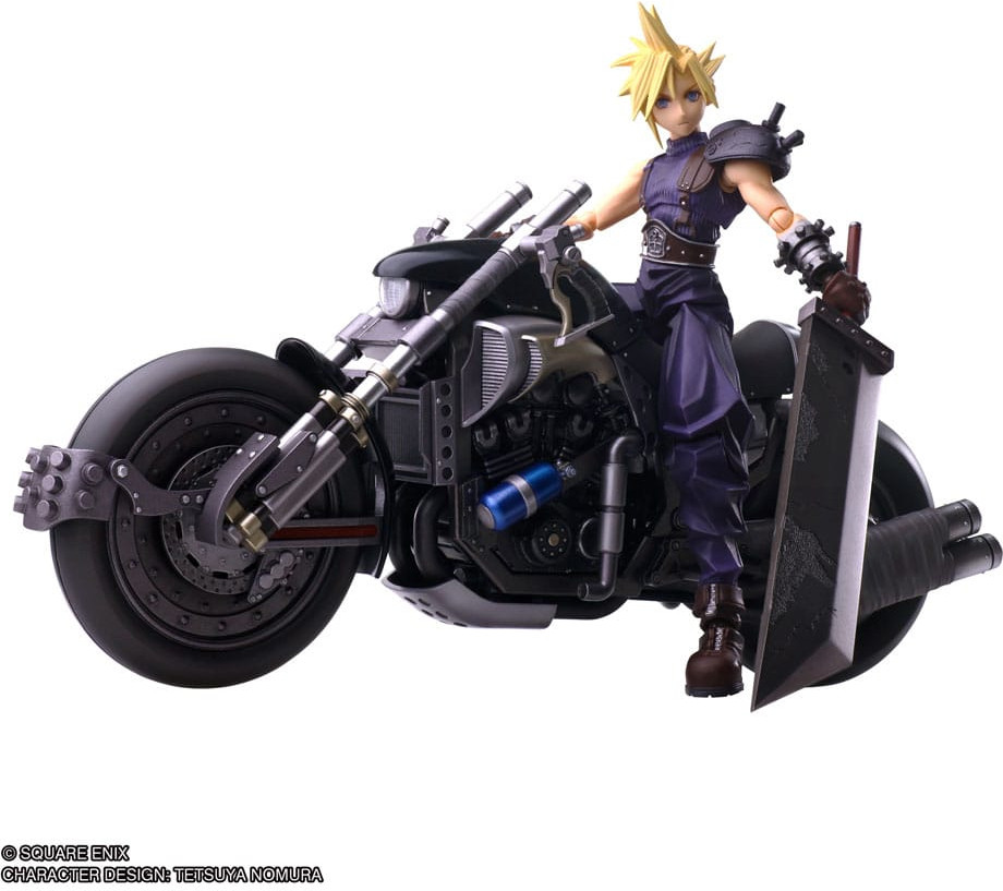 Final Fantasy VII Bring Arts - Cloud Strife & Hardy-Daytona afbeelding
