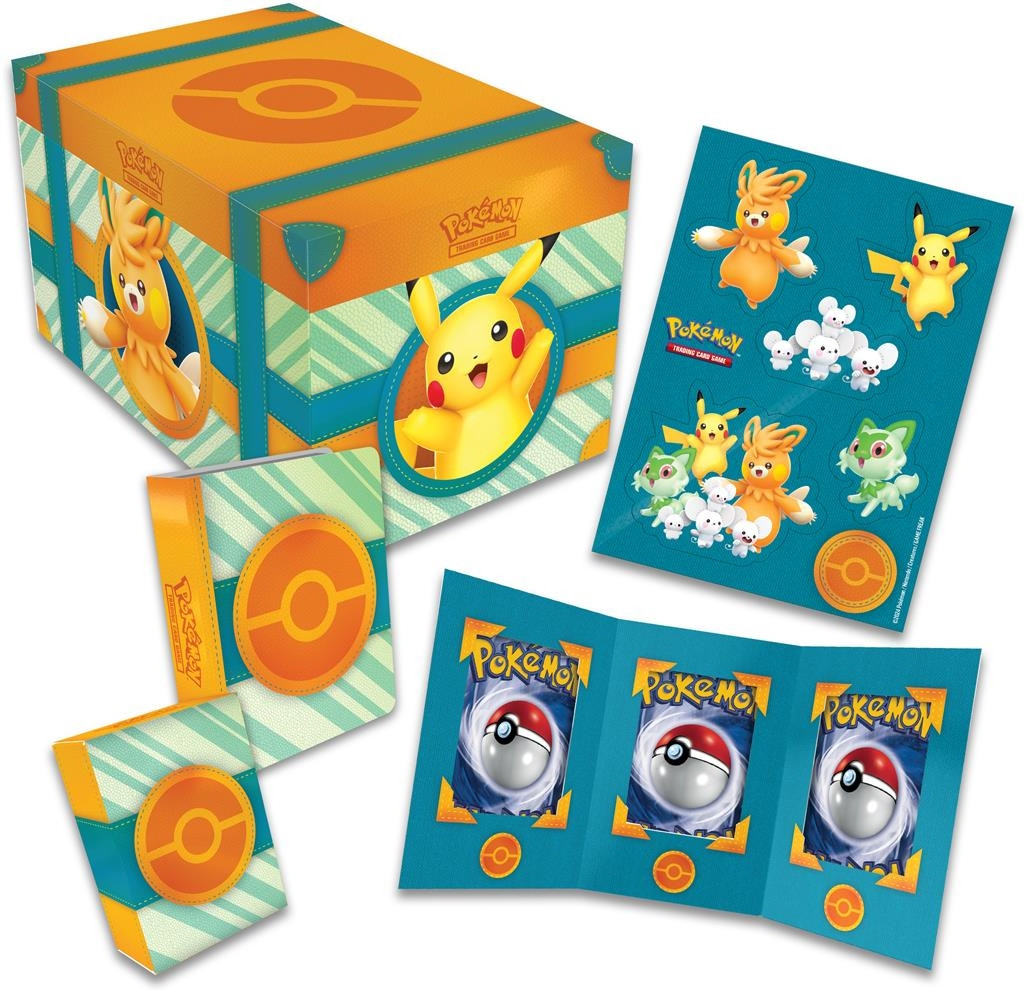 Pokemon TCG Paldea Adventure Chest afbeelding