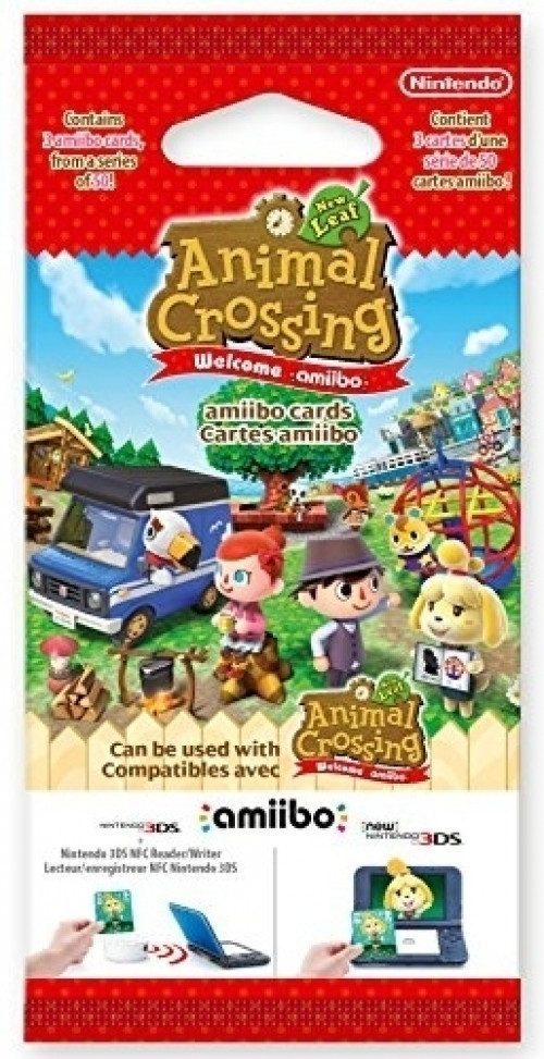 Image of Animal Crossing New Leaf Amiibo Cards (1 pakje)