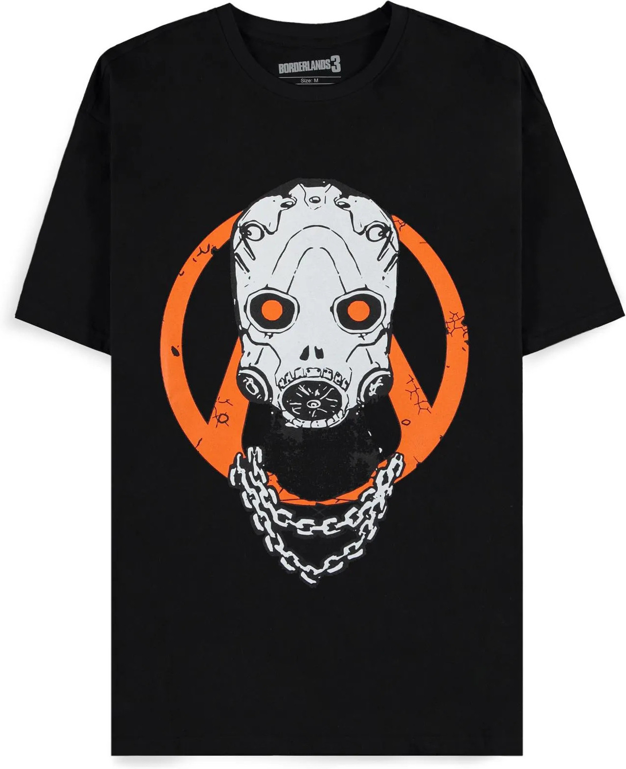Borderlands - Psycho Chain Heren T-shirt - L - Zwart