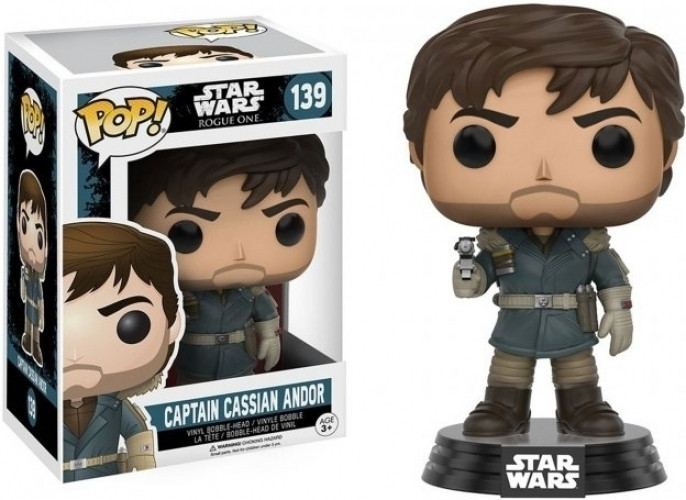 Image of Star Wars Rogue One Pop Vinyl: Captain Cassian Andor