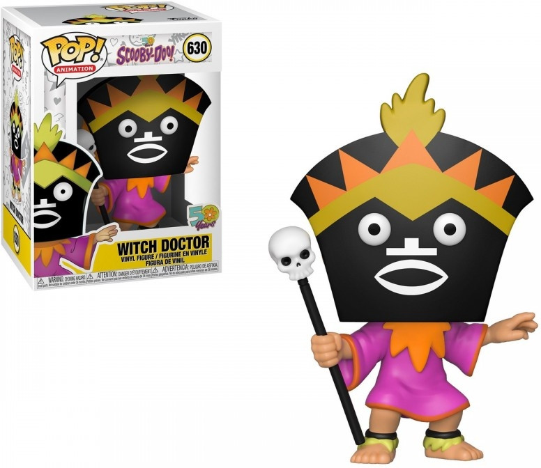 Scooby-Doo! 50 Years Pop Vinyl Witch Doctor