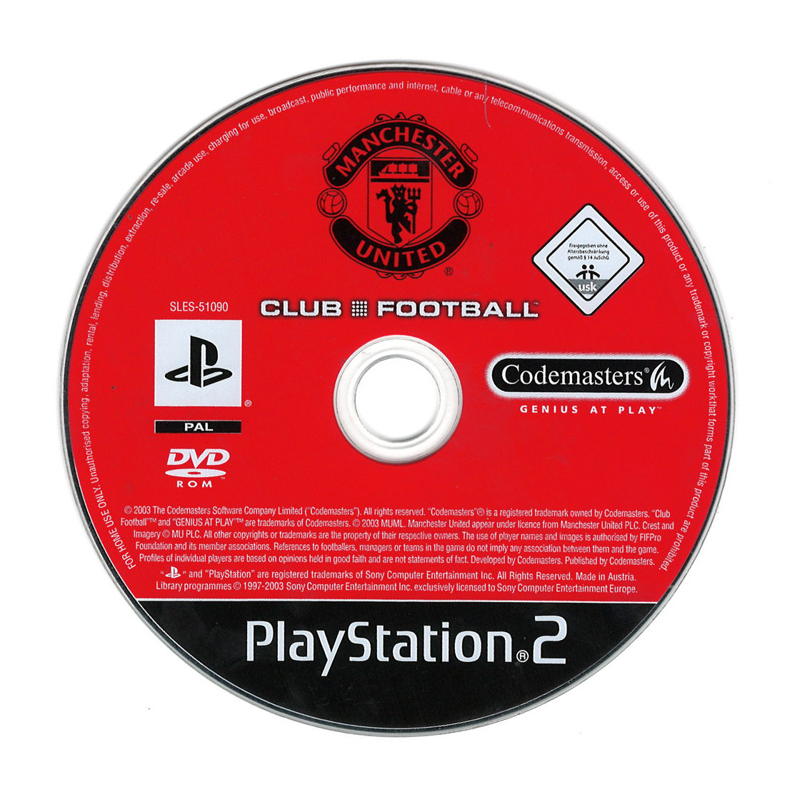 Manchester United Club Football 2005 (losse disc)