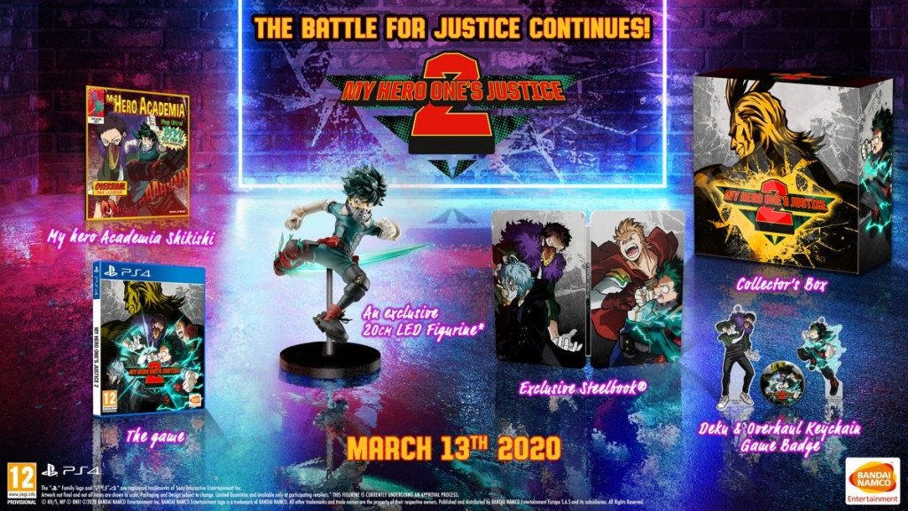 My Hero One's Justice 2 Collector's Edition