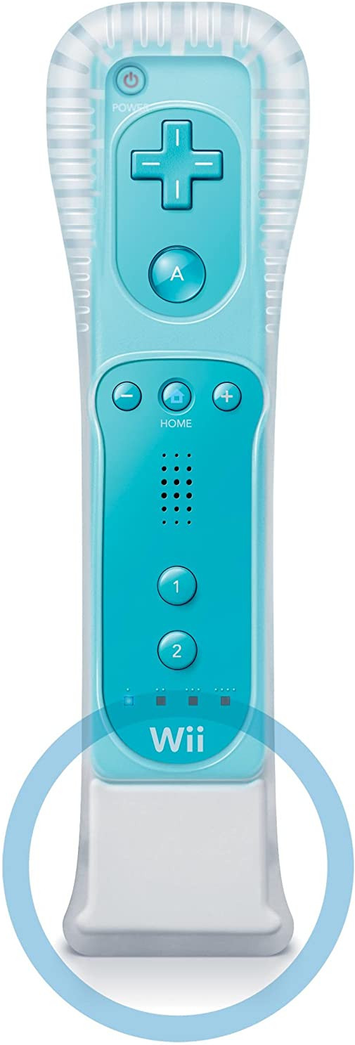 Wii Remote (Blue) + Motion Plus