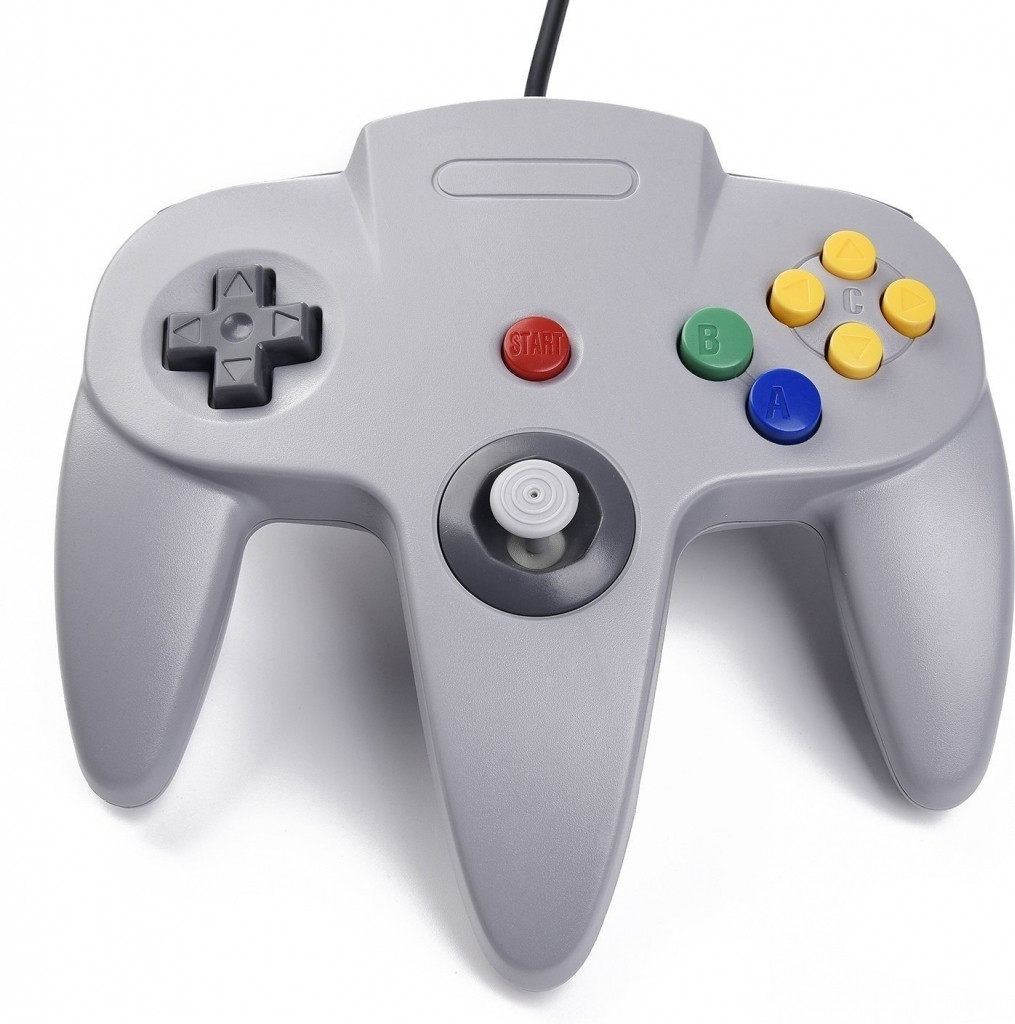 Nintendo 64 Controller Grijs (Teknogame)