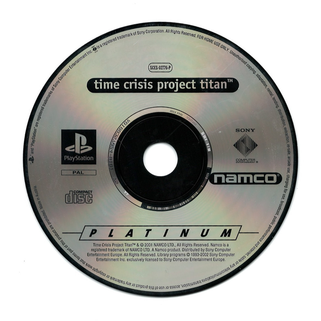 Time Crisis Project Titan (platinum) (losse disc)
