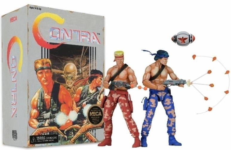 Image of Contra: Bill and Lance 2-Pack - Video Game Appearance - 7 inch AF