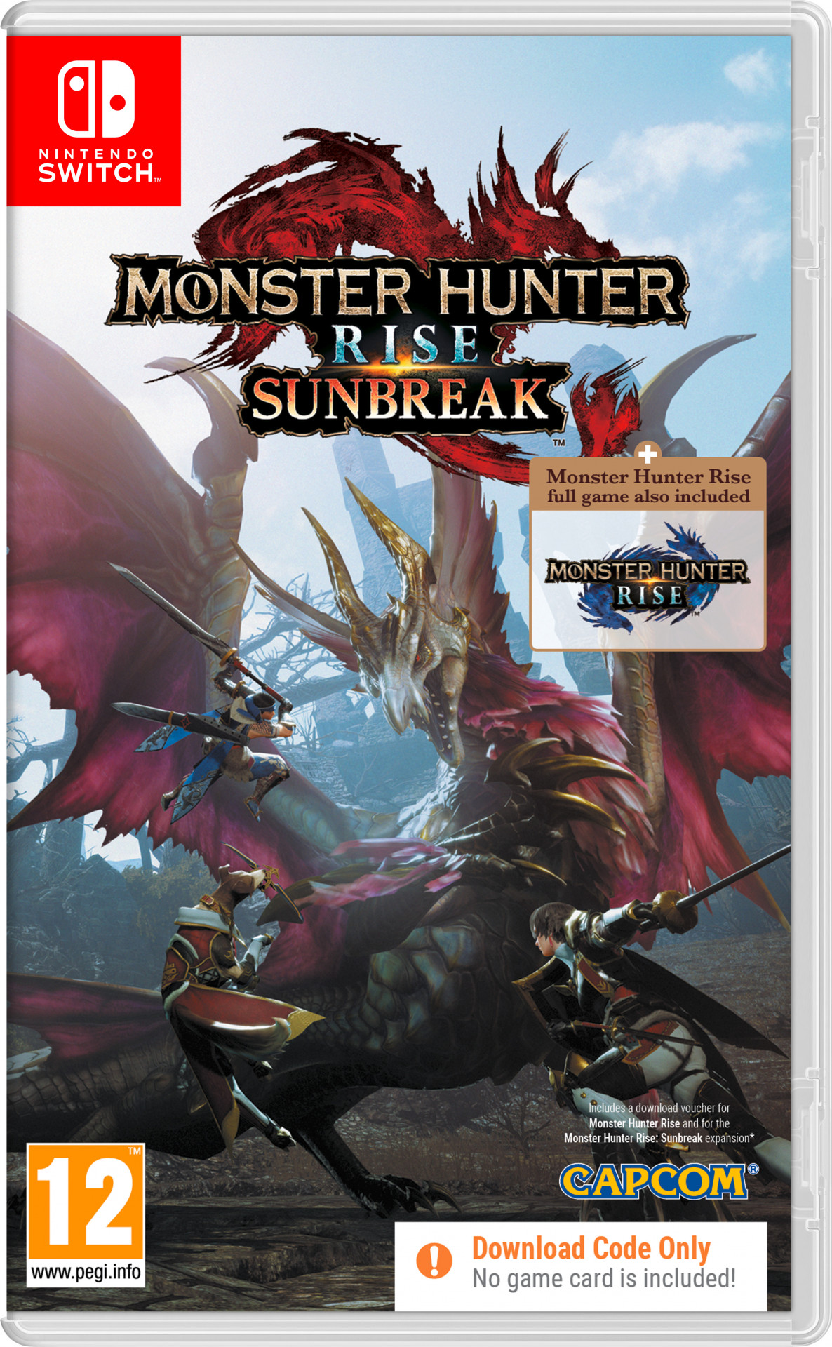 Monster Hunter Rise + Sunbreak (Code in a Box) afbeelding