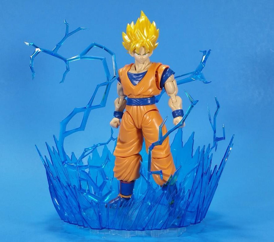 Dragon Ball Model Kit - Blue Aura Effect