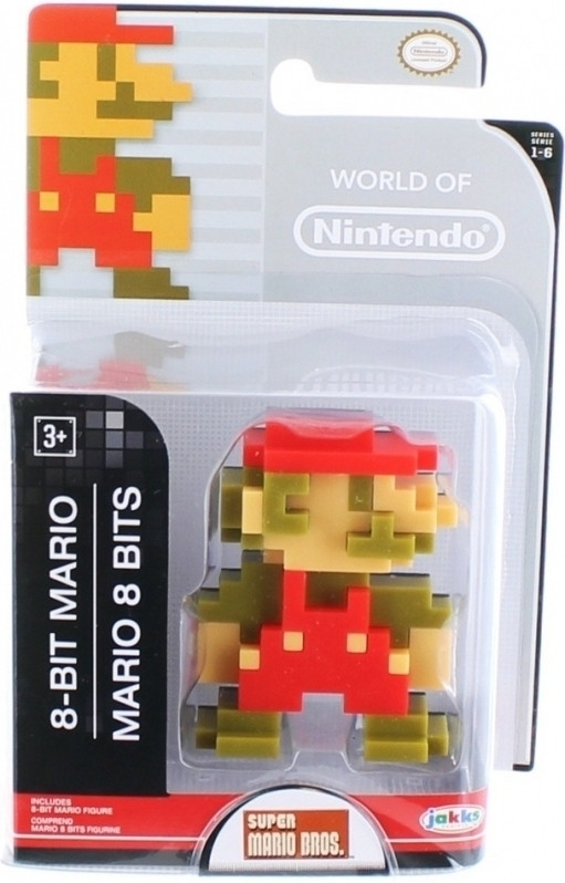 Image of World of Nintendo Mini Figure - 8-Bit Mario