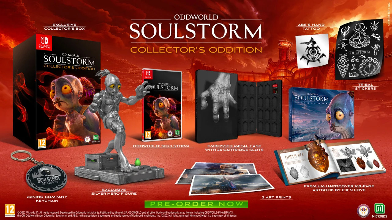 Oddworld: Soulstorm Collector's Edition - Switch