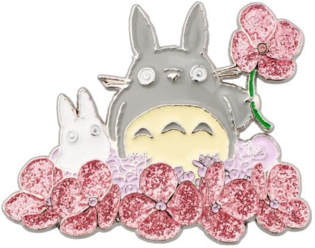 My Neighbor Totoro Metal Brooch - Big and Small Totoro