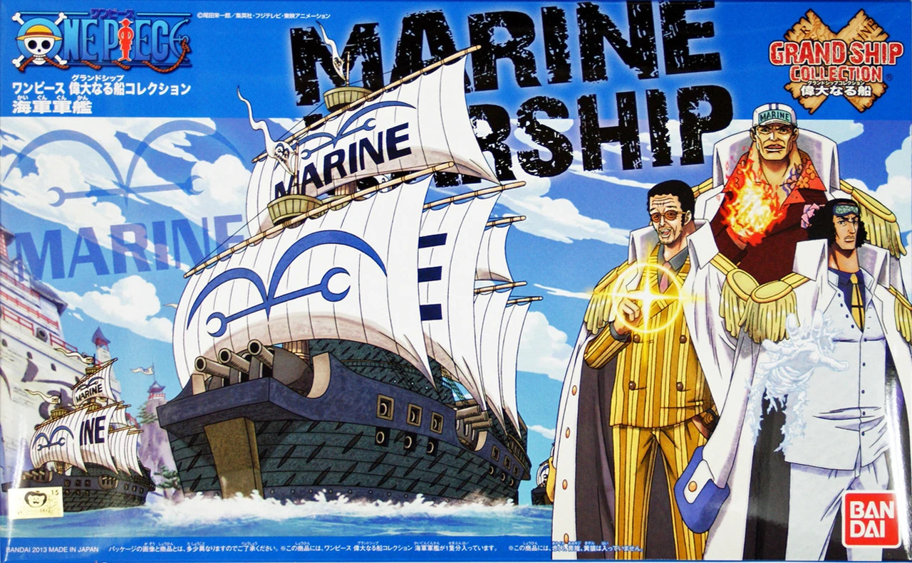 One Piece Grand Ship Collection Model Kit - Marine Ship