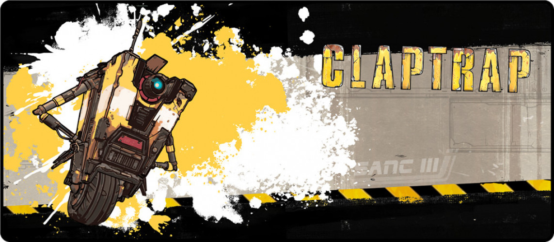 Borderlands - Claptrap Gaming Mouse Mat