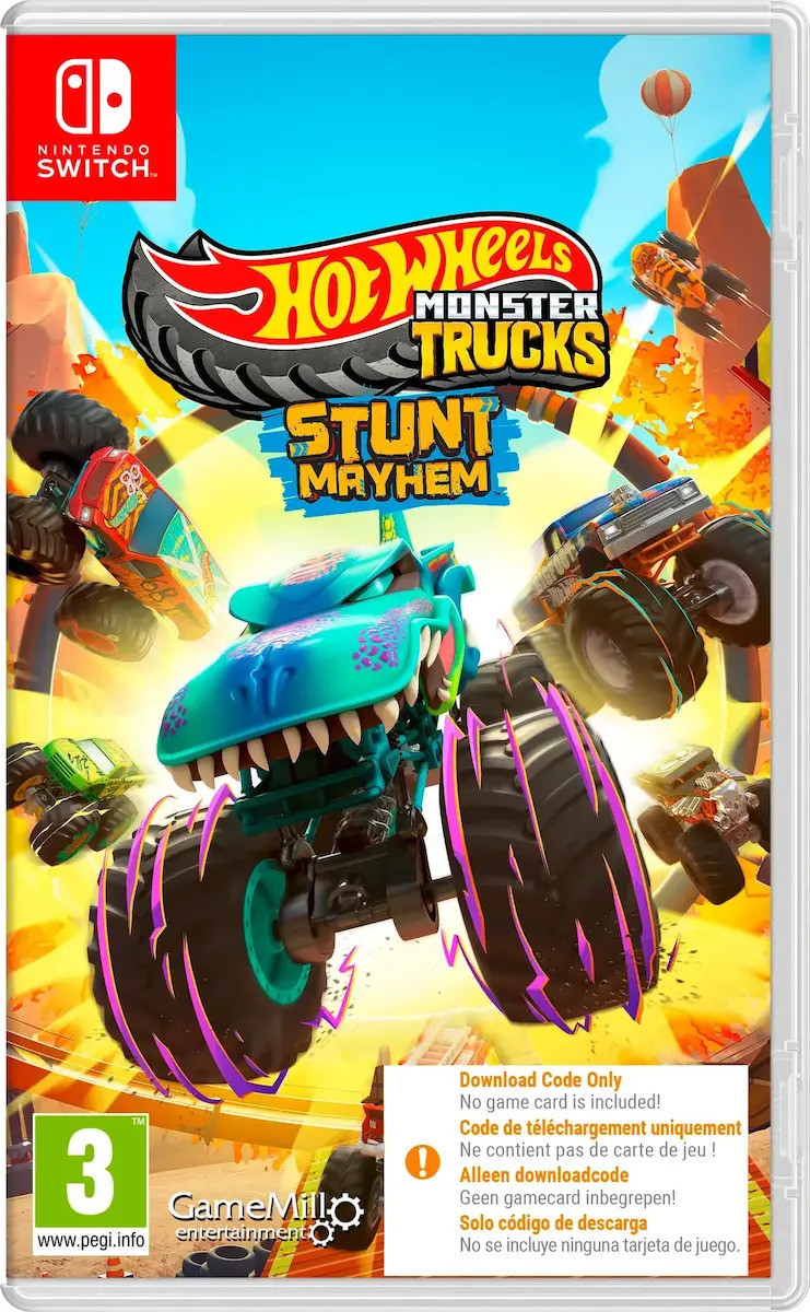Mindscape Hot Wheels Monster Trucks Stunt Mayhem (Code in Box)