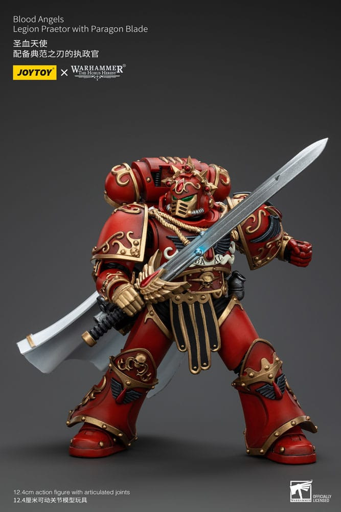 Warhammer 40K Action Figure - Blood Angels Legion Praetor with Paragon Blade