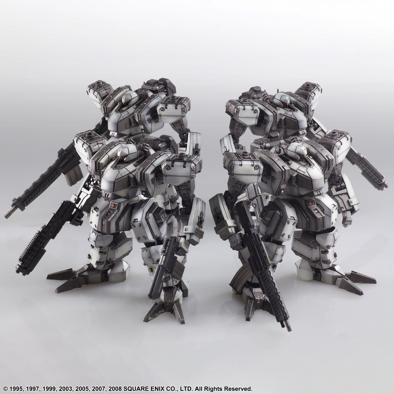 Front Mission 1/72 Scale Plastic Model Kit Series 4 - Zenith Variant 4 Unit Set afbeelding