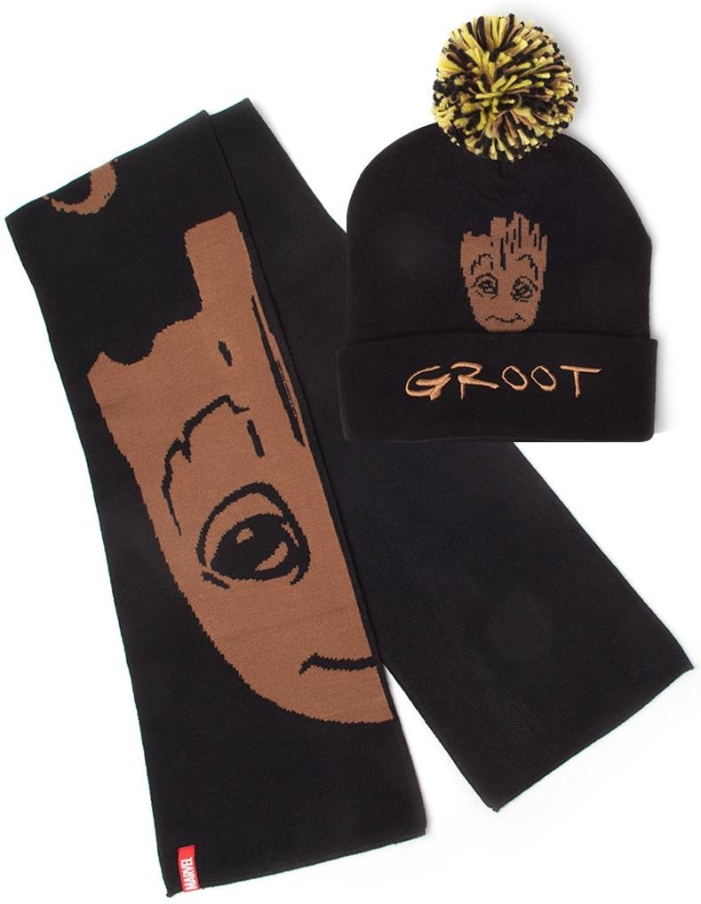 Guardians Of The Galaxy - Groot Beanie & Scarf Gift Set