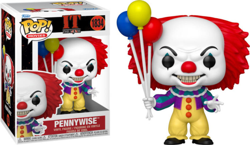 IT the Movie Funko Pop Vinyl: Pennywise (1990) afbeelding