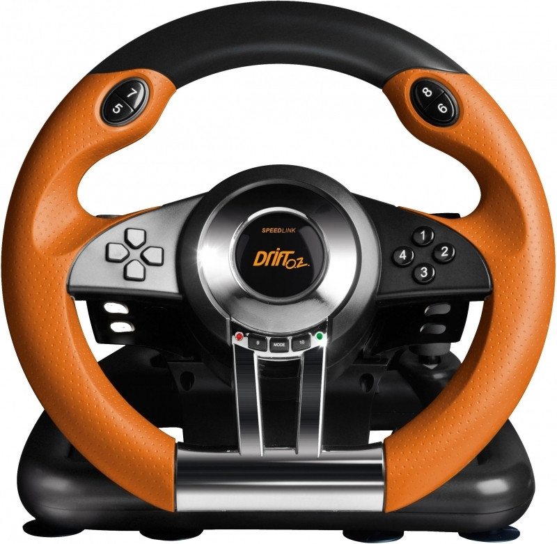 Speedlink Drift O.Z. Racing Wheel (Black / Orange)