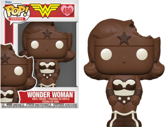 DC Heroes Funko Pop Vinyl: Wonder Woman (Valentine) afbeelding