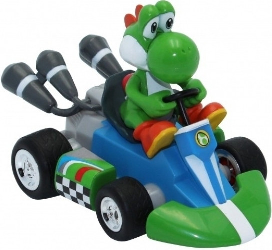 Image of Mario Kart Wii Pull-Back Racer - Yoshi