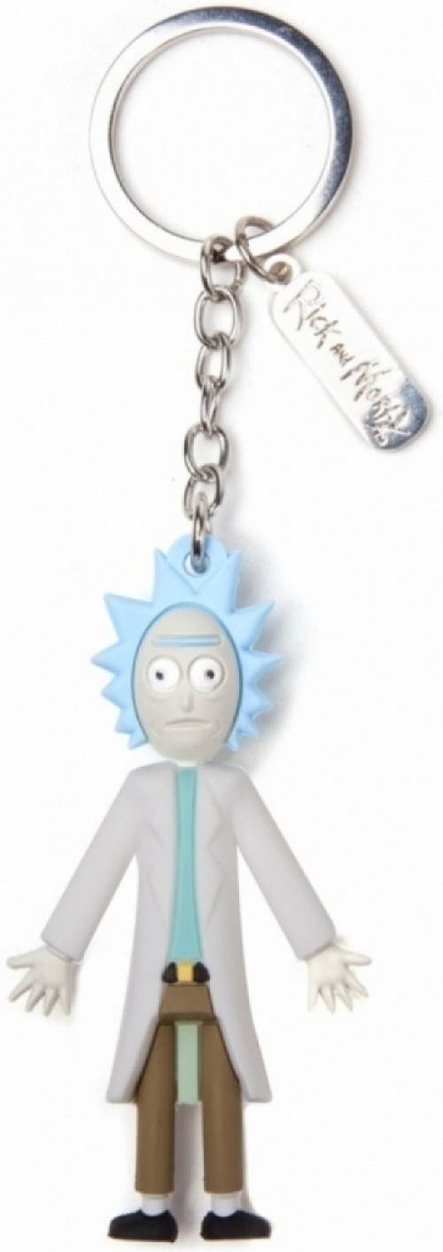 Rick & Morty - Rick 3D Rubber Keychain