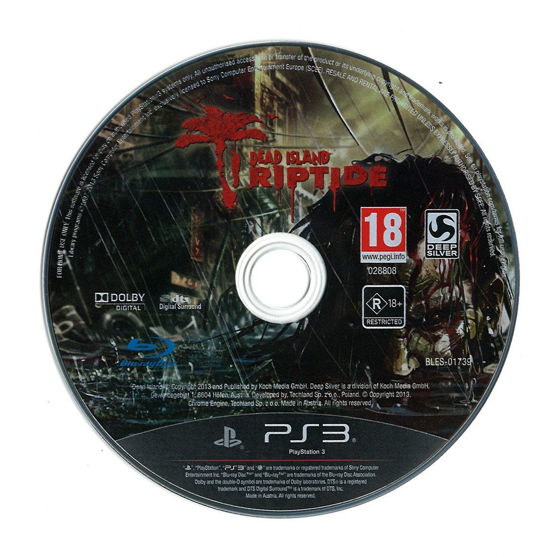 Dead Island Riptide (losse disc)