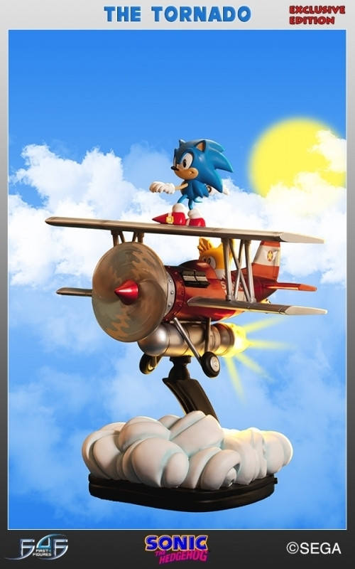Image of Sonic the Hedgehog: Sonic - The Tornado - Exclusive Diorama