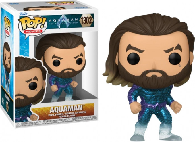 Aquaman and the Lost Kingdom Funko Pop Vinyl: Aquaman Stealth Suit afbeelding