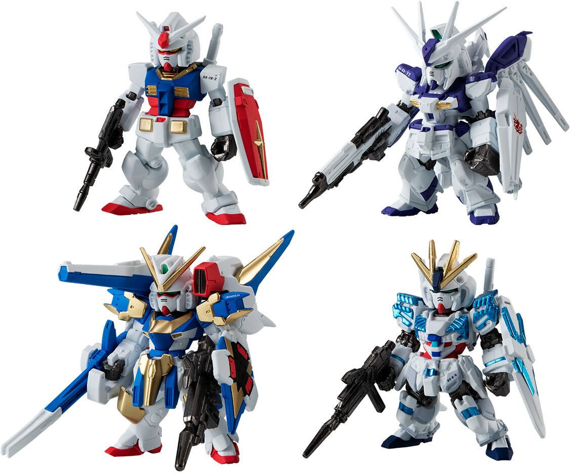 Bandai Namco FW Gundam Converge Mobile Suit Gundam 15th Anniversary Universal Century Series Set 1