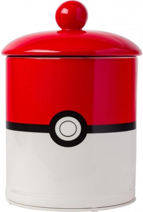Pokemon - Poke Ball Large Ceramic Cookie Jar