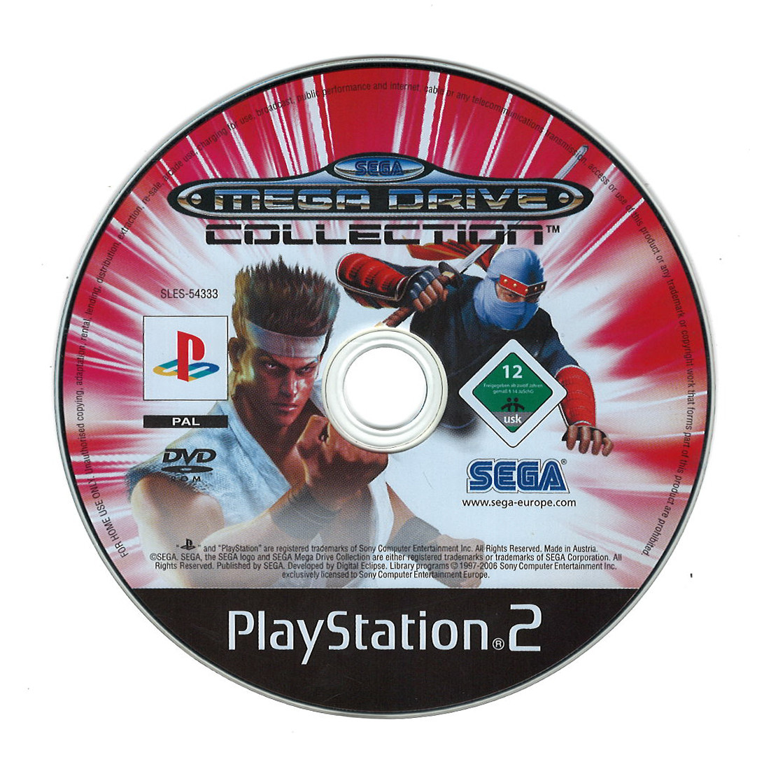 Sega Mega Drive Collection (losse disc)