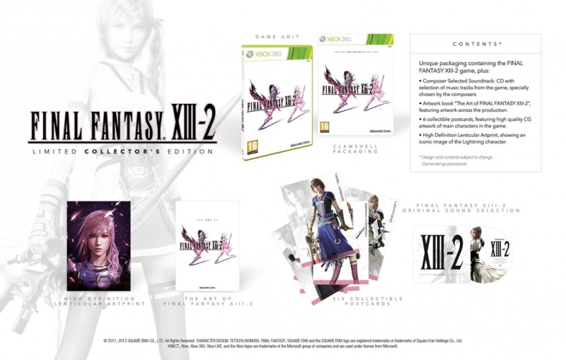 Image of Final Fantasy XIII-2 (13) Limited Collector's Edition
