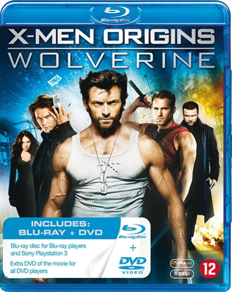 X-Men Origins Wolverine (blu-ray + DVD Combopack)