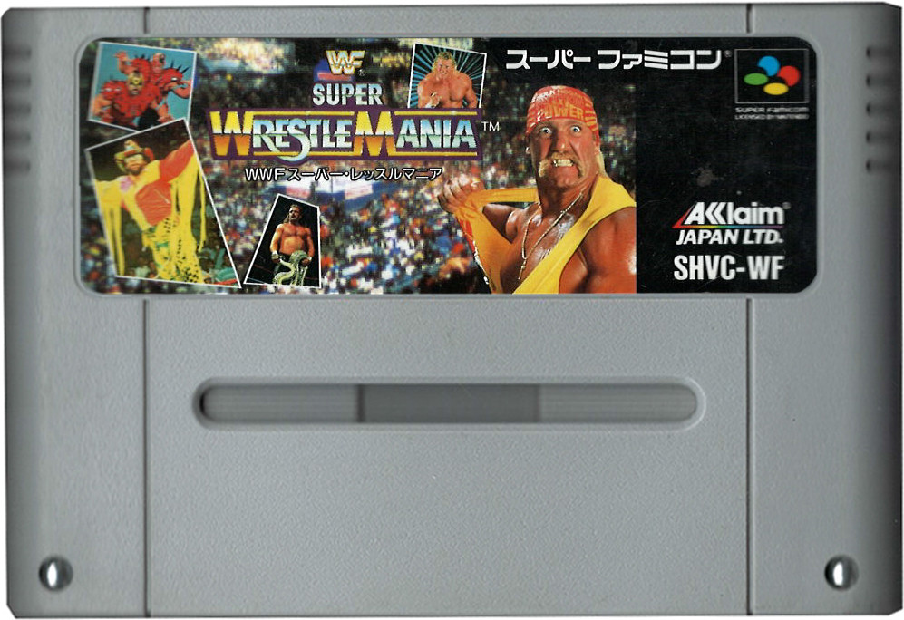 WWF Super Wrestle Mania (losse cassette)