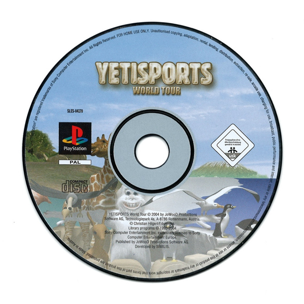 Yetisports World Tour (losse disc)