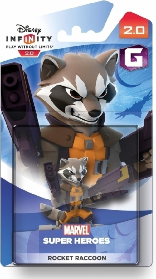 Image of Disney - Disney Infinity 2.0 Rocket Racoon Collectible Figure (IQAV000064)