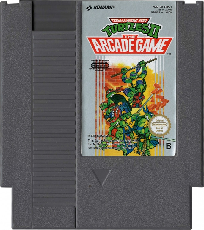 Turtles 2 the Arcade Game (losse cassette)