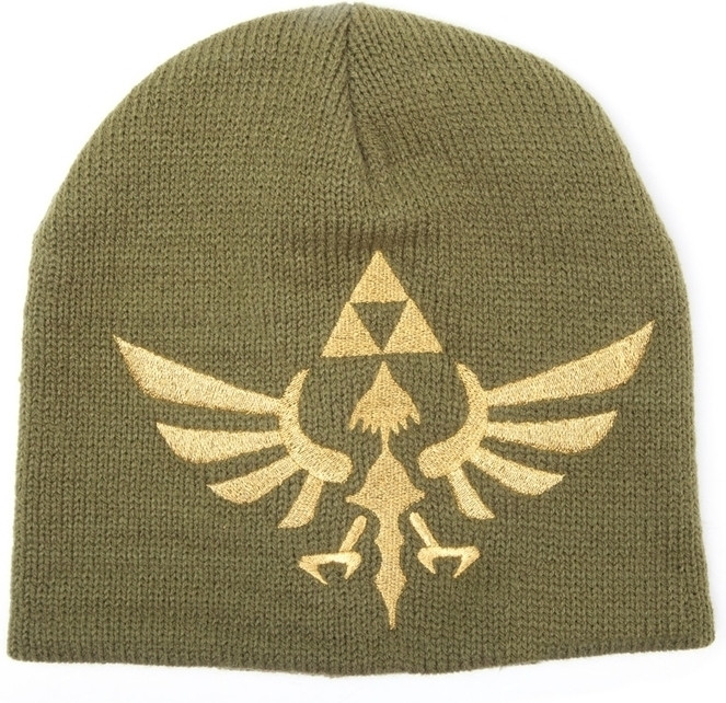 Image of Zelda - Beanie Met Geweven Gouden Logo - Muts