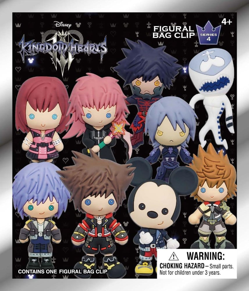 Kingdom Hearts 3D Bag Clip Blind Bag - Series 4