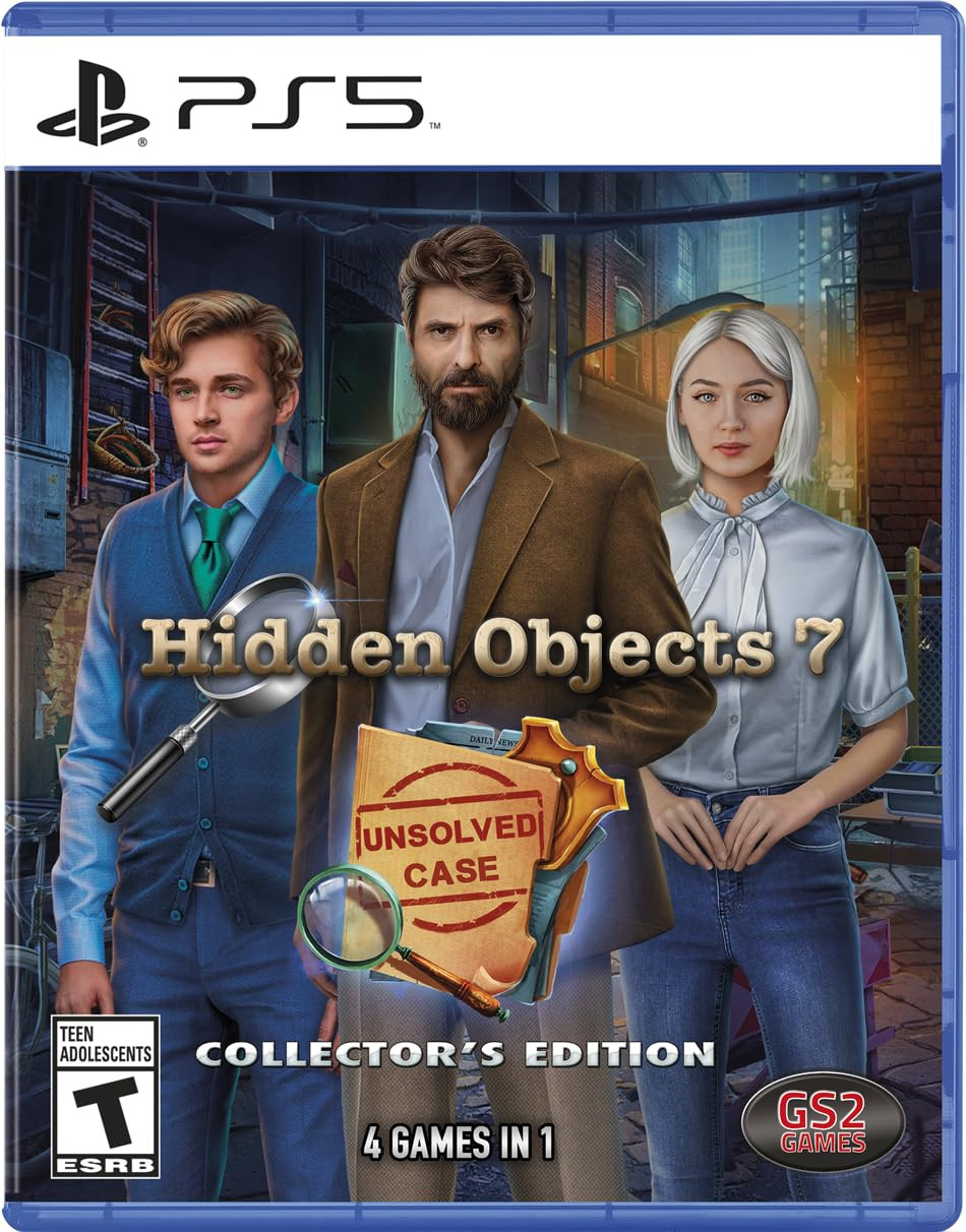GS2 Games Hidden Objects Collection Volume 7 - Unsolved Case Collector Edition