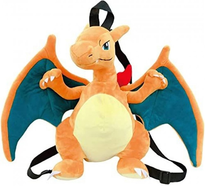 Pokemon - Charizard Pluche Zipper Backpack