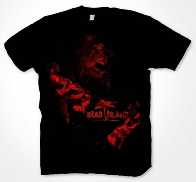 Image of T-Shirt Dead Island - Red Zombie, black