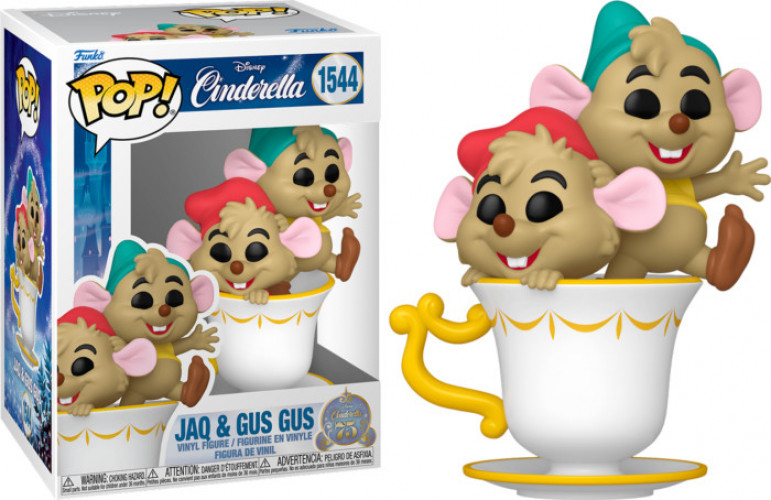 Disney Cinderella Funko Pop Vinyl: Jaq & Gus Gus