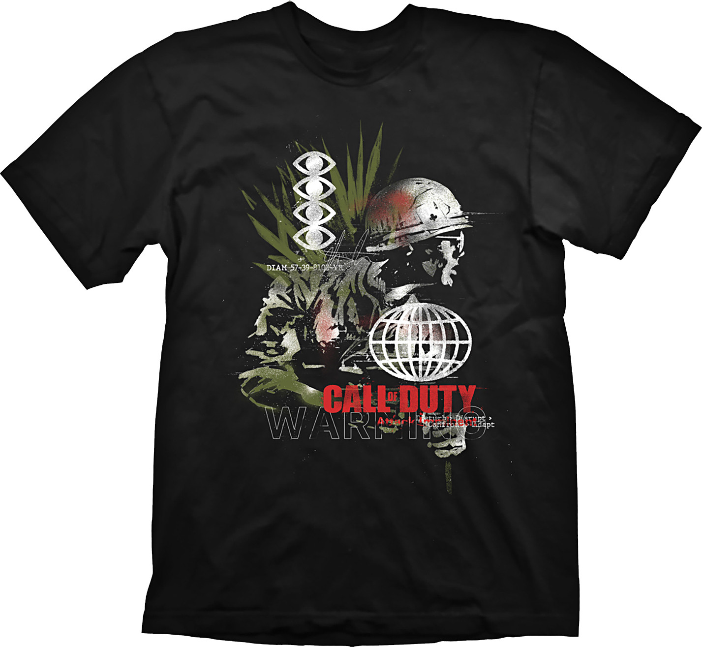 Call of Duty Black Ops Cold War - Army Comp Black T-Shirt