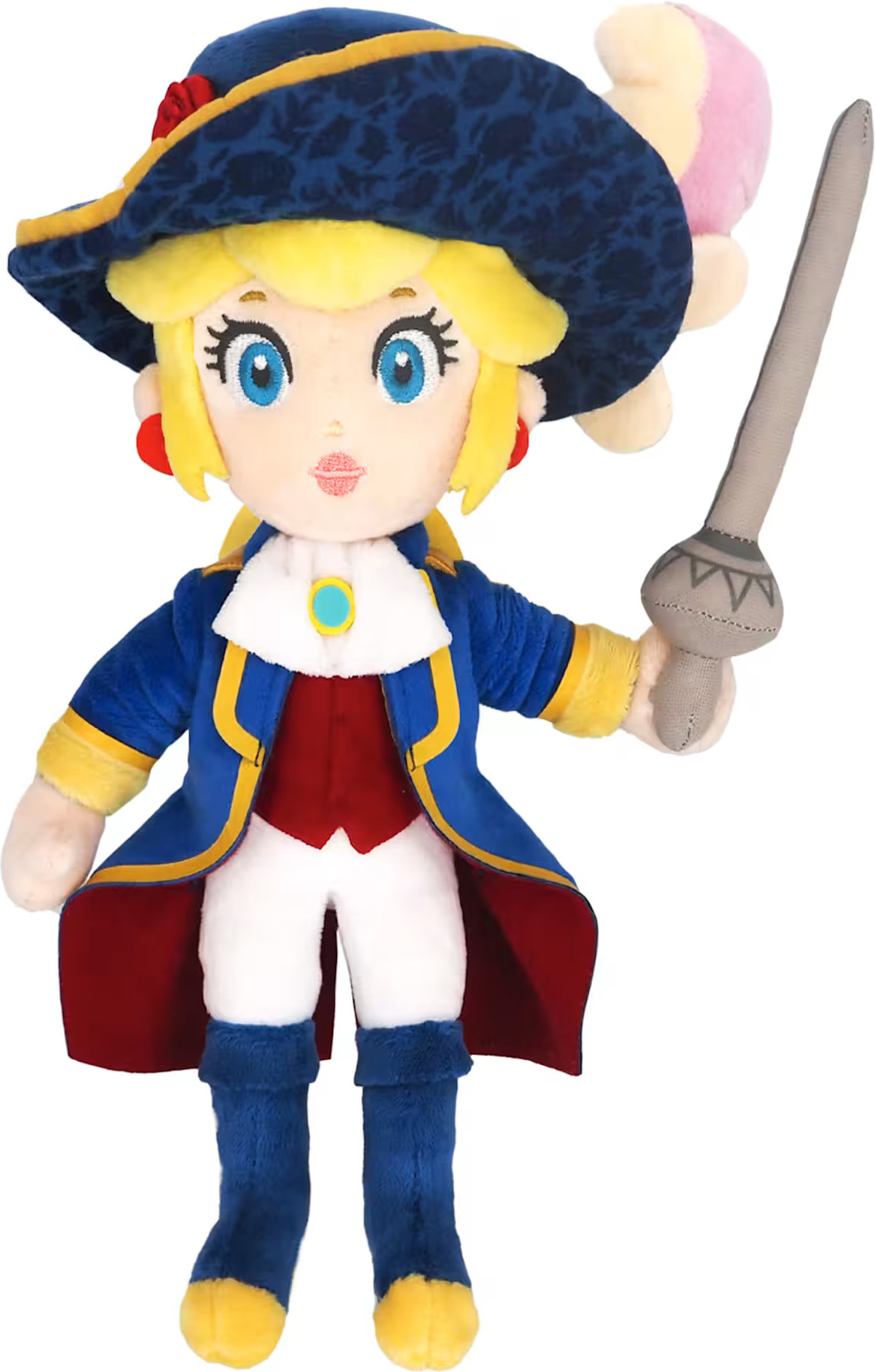 Super Mario Swordfighter Princess Peach Pluche